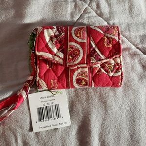 NWT Vera Bradley phone wristlet